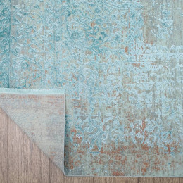  Ковер Art Deco 3041B_CREAM / JADE_TURQUOISE 