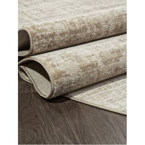 Ковер AFINA ( АФИНА ) F416AD - BEIGE / L.BROWN ( Овал )