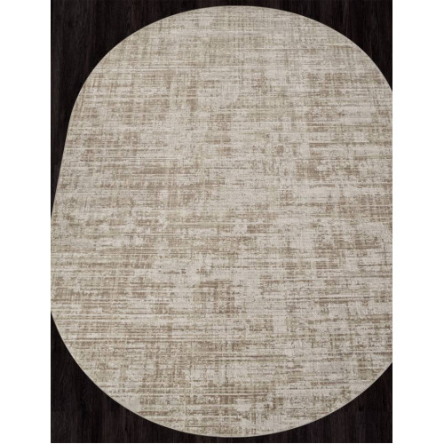 Ковер AFINA ( АФИНА ) F416AD - BEIGE / L.BROWN ( Овал )