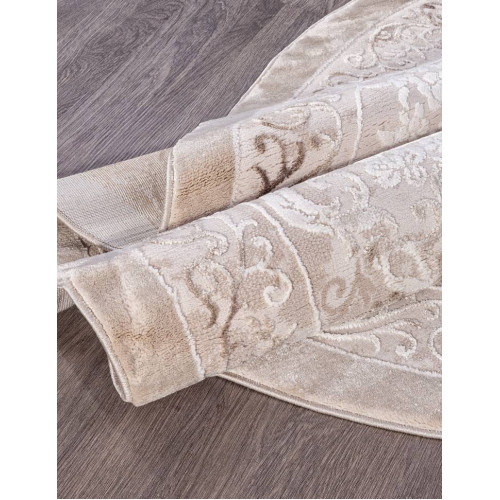 Ковер ARMINA ( АРМИНА ) 03701A - BROWN / BROWN ( Круг ) 