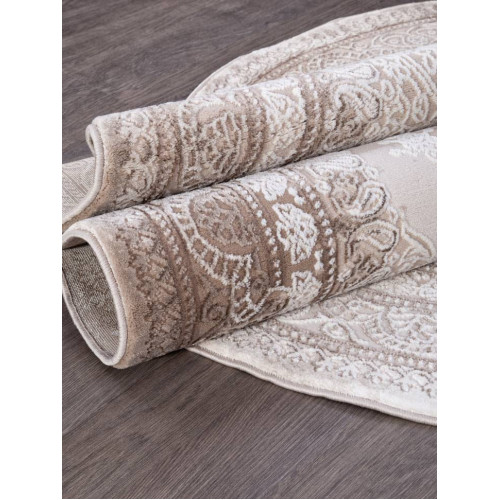Ковер ARMINA ( АРМИНА ) 03704A - BROWN / BROWN ( Овал )