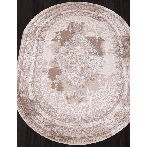 Ковер ARMINA ( АРМИНА ) 03704A - BROWN / BROWN ( Овал )