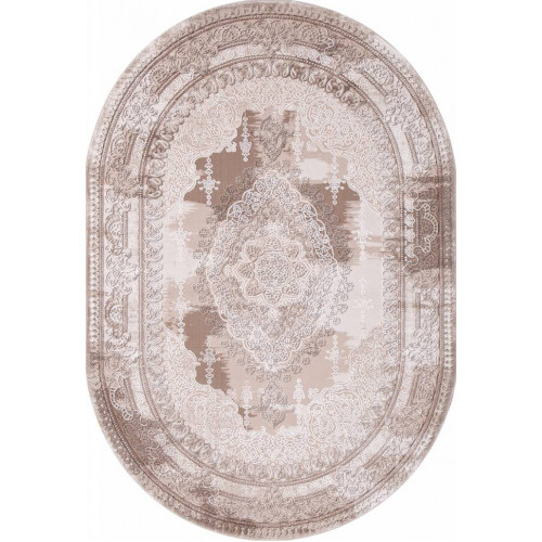 Ковер ARMINA ( АРМИНА ) 03704A - BROWN / BROWN ( Овал )