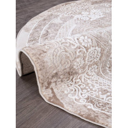 Ковер ARMINA ( АРМИНА ) 03707A - BROWN / BROWN ( Круг ) 