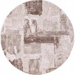Ковер ARMINA ( АРМИНА ) 03710A - BROWN / BROWN ( Круг ) 