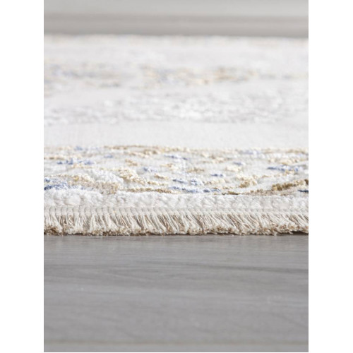 Ковер MOSSO ( МОССО ) 27236 - CREAM / BLUE ( Овал ) 