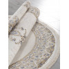 Ковер MOSSO ( МОССО ) 27236 - CREAM / BLUE ( Овал ) 