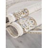 Ковер MOSSO ( МОССО ) 27236 - CREAM / BLUE ( Овал ) 
