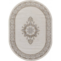 Ковер MOSSO ( МОССО ) 27236 - CREAM / BLUE ( Овал ) 