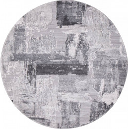 Ковер ARMINA ( АРМИНА ) 03758А - GREY / GREY ( Круг )  