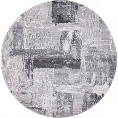 Ковер ARMINA ( АРМИНА ) 03758А - GREY / GREY ( Круг )  