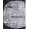 Ковер ARMINA ( АРМИНА ) 03758А - GREY / GREY ( Овал ) 
