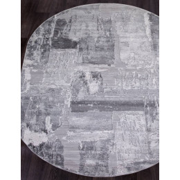 Ковер ARMINA ( АРМИНА ) 03758А - GREY / GREY ( Овал ) 