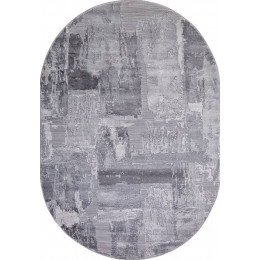 Ковер ARMINA ( АРМИНА ) 03758А - GREY / GREY ( Овал ) 