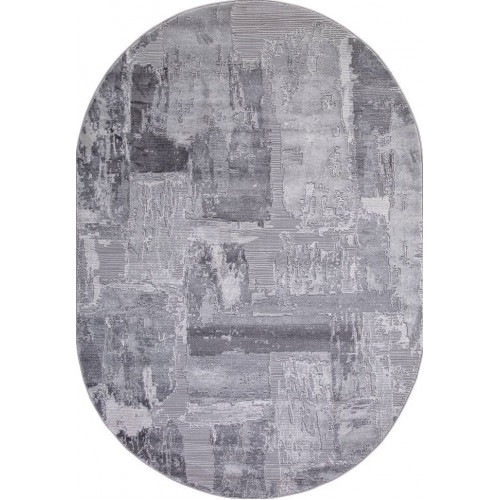 Ковер ARMINA ( АРМИНА ) 03758А - GREY / GREY ( Овал ) 