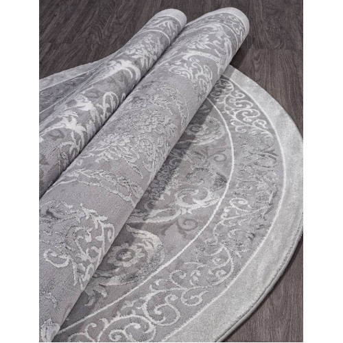 Ковер ARMINA ( АРМИНА ) 03760А - GREY / GREY ( Круг ) 