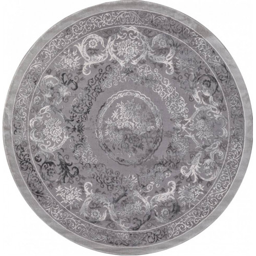 Ковер ARMINA ( АРМИНА ) 03760А - GREY / GREY ( Круг ) 
