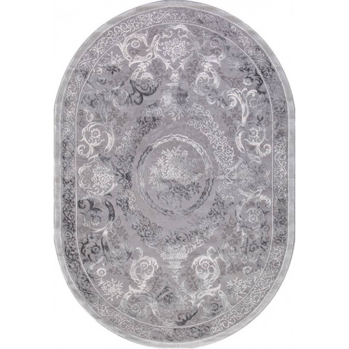 Ковер ARMINA ( АРМИНА ) 03760А - GREY / GREY ( Овал )