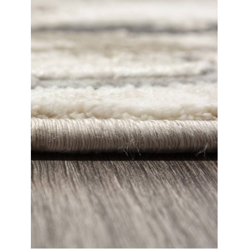 Ковер ARMINA ( АРМИНА ) 03802А - GREY / BROWN ( Круг ) 