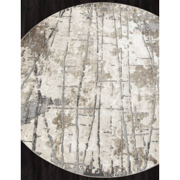 Ковер ARMINA ( АРМИНА ) 03802А - GREY / BROWN ( Круг ) 