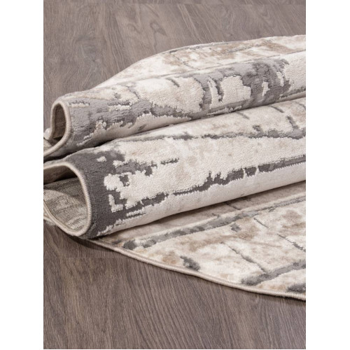 Ковер ARMINA ( АРМИНА ) 03802А - GREY / BROWN ( Овал )