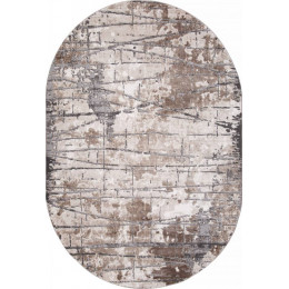 Ковер ARMINA ( АРМИНА ) 03802А - GREY / BROWN ( Овал )