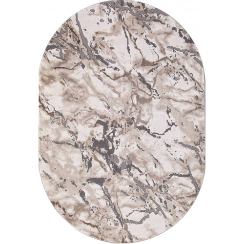 Ковер ARMINA ( АРМИНА ) 03819А - GREY / BROWN ( Овал )