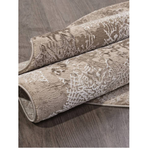 Ковер ARMINA ( АРМИНА ) 03851C - GREY / BROWN ( Круг ) 