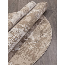 Ковер ARMINA ( АРМИНА ) 03851C - GREY / BROWN ( Круг ) 