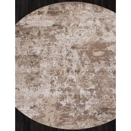Ковер ARMINA ( АРМИНА ) 03851C - GREY / BROWN ( Круг ) 