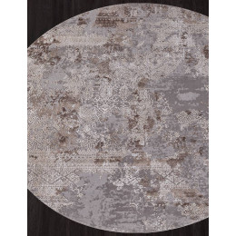 Ковер ARMINA ( АРМИНА ) 03851C - GREY / BROWN ( Круг ) 
