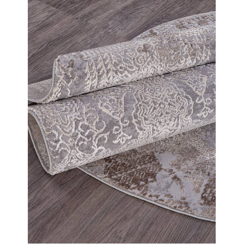 Ковер ARMINA ( АРМИНА ) 03851C - GREY / BROWN ( Овал )