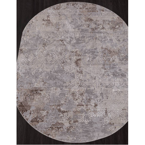 Ковер ARMINA ( АРМИНА ) 03851C - GREY / BROWN ( Овал )