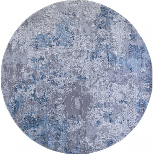 Ковер ARMINA ( АРМИНА ) 03851А - BLUE / BLUE ( Круг ) 