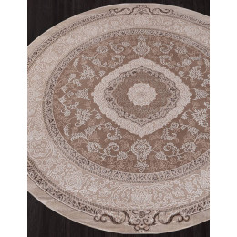 Ковер ARMINA ( АРМИНА ) 03874B - BROWN / BROWN ( Круг )
