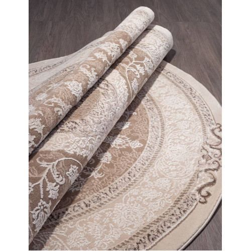 Ковер ARMINA ( АРМИНА ) 03874B - BROWN / BROWN ( Овал )