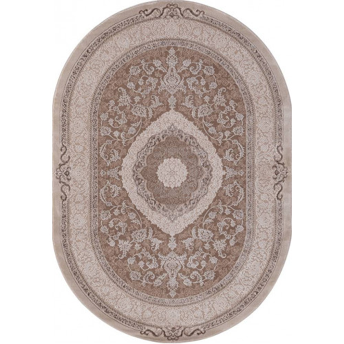 Ковер ARMINA ( АРМИНА ) 03874B - BROWN / BROWN ( Овал )