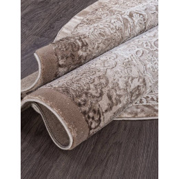 Ковер ARMINA ( АРМИНА ) 03878B - BROWN / BROWN ( Круг ) 