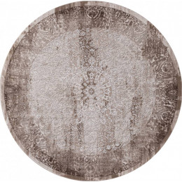 Ковер ARMINA ( АРМИНА ) 03878B - BROWN / BROWN ( Круг ) 
