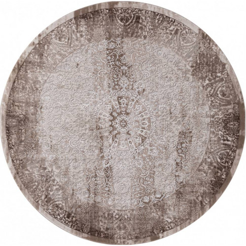 Ковер ARMINA ( АРМИНА ) 03878B - BROWN / BROWN ( Круг ) 