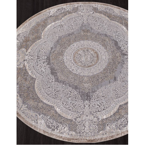 Ковер ARMINA ( АРМИНА ) 03880C - GREY / BROWN ( Круг ) 