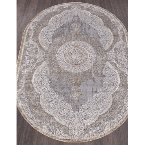 Ковер ARMINA ( АРМИНА ) 03880C - GREY / BROWN ( Овал )