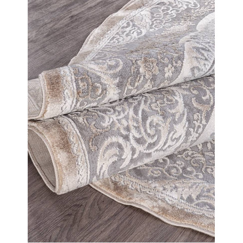 Ковер ARMINA ( АРМИНА ) 03880C - GREY / BROWN ( Овал )