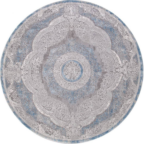 Ковер ARMINA ( АРМИНА ) 03880А - BLUE / BLUE ( Круг ) 