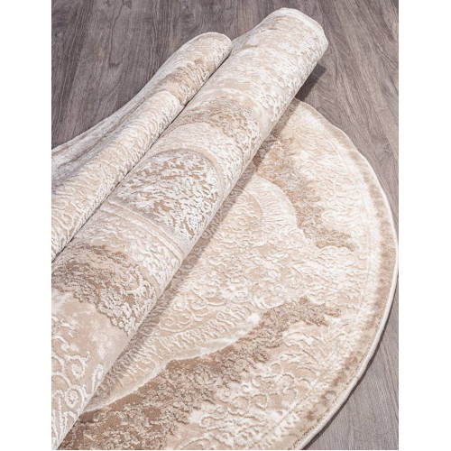 Ковер ARMINA ( АРМИНА ) 03880B - BROWN / BROWN ( Круг ) 