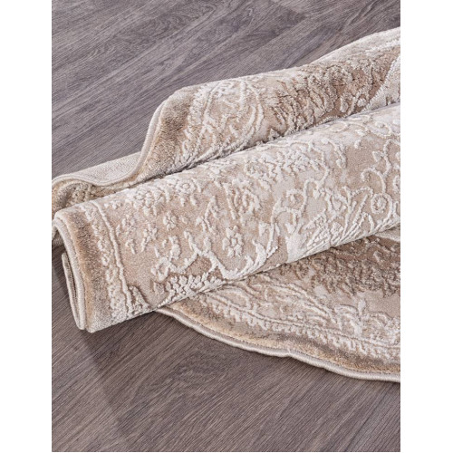 Ковер ARMINA ( АРМИНА ) 03880B - BROWN / BROWN ( Круг ) 