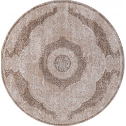 Ковер ARMINA ( АРМИНА ) 03880B - BROWN / BROWN ( Круг ) 