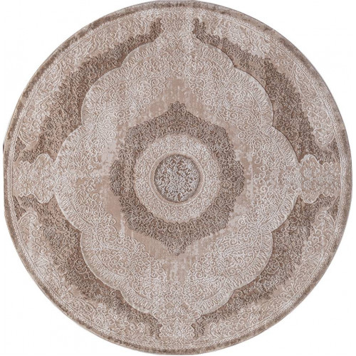 Ковер ARMINA ( АРМИНА ) 03880B - BROWN / BROWN ( Круг ) 
