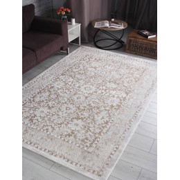 Ковер AMELI ( АМЕЛИ ) 9256A - S.BEIGE / P.WHITE  