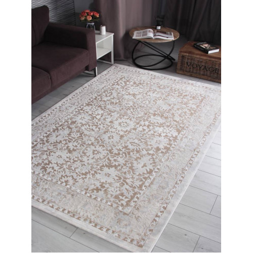 Ковер AMELI ( АМЕЛИ ) 9256A - S.BEIGE / P.WHITE  
